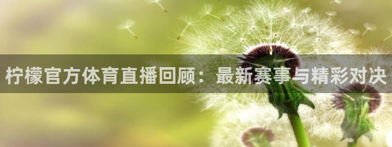柠檬官方体育直播回顾：最新赛事与精彩对决